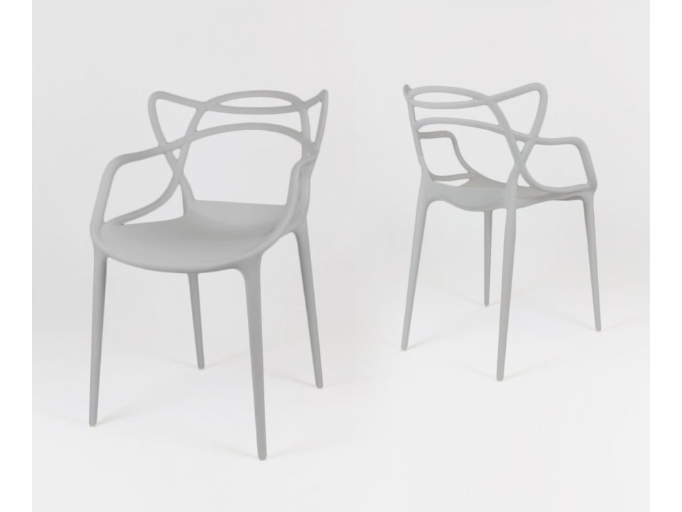 Sk Design Kr013 Jasnoszare Krzesło