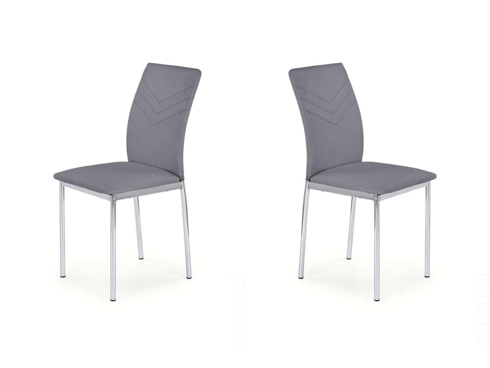 Dwa krzesła popielate - 2980