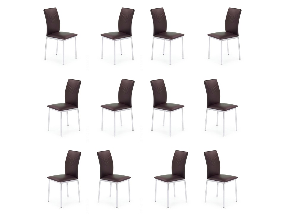 Dwanaście krzeseł brązowych - 1180