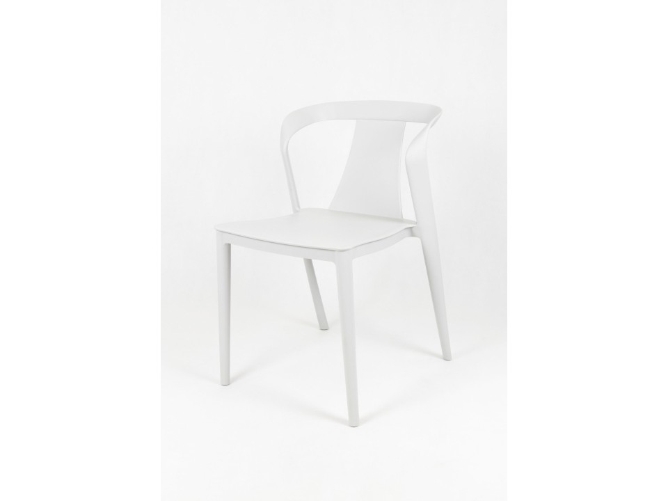 Sk Design Kr052 Białe Krzesło Polipropylenowe