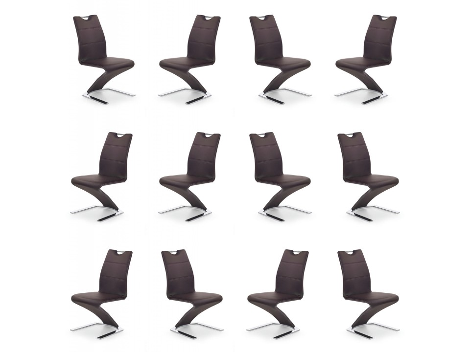 Dwanaście krzeseł brązowych - 4922