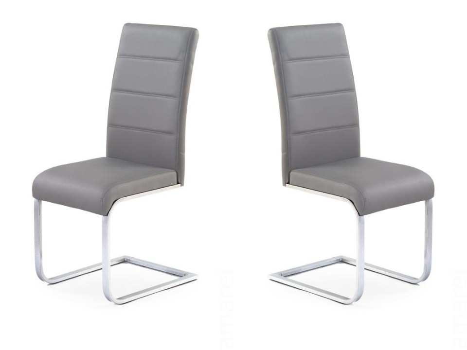 Dwa krzesła popielate - 1104