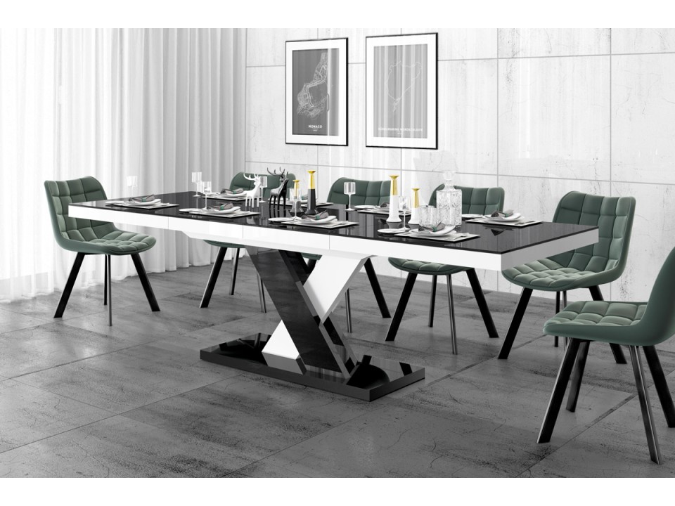 Stół rozkładany Xenon Lux + 6 krzeseł