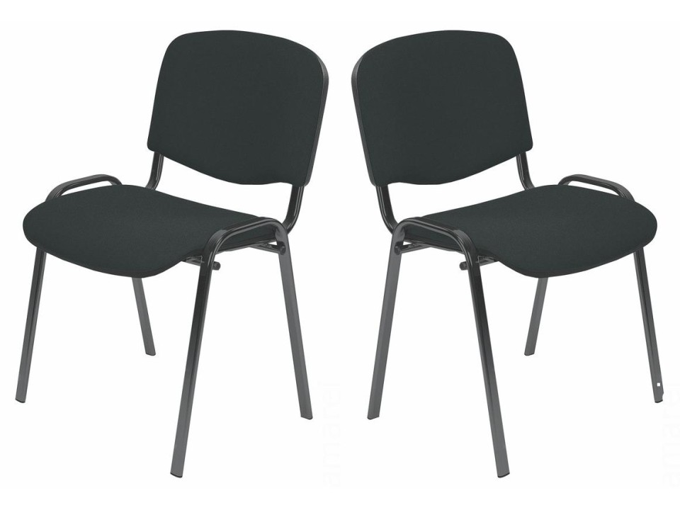 Dwa krzesła  czarne - 0110