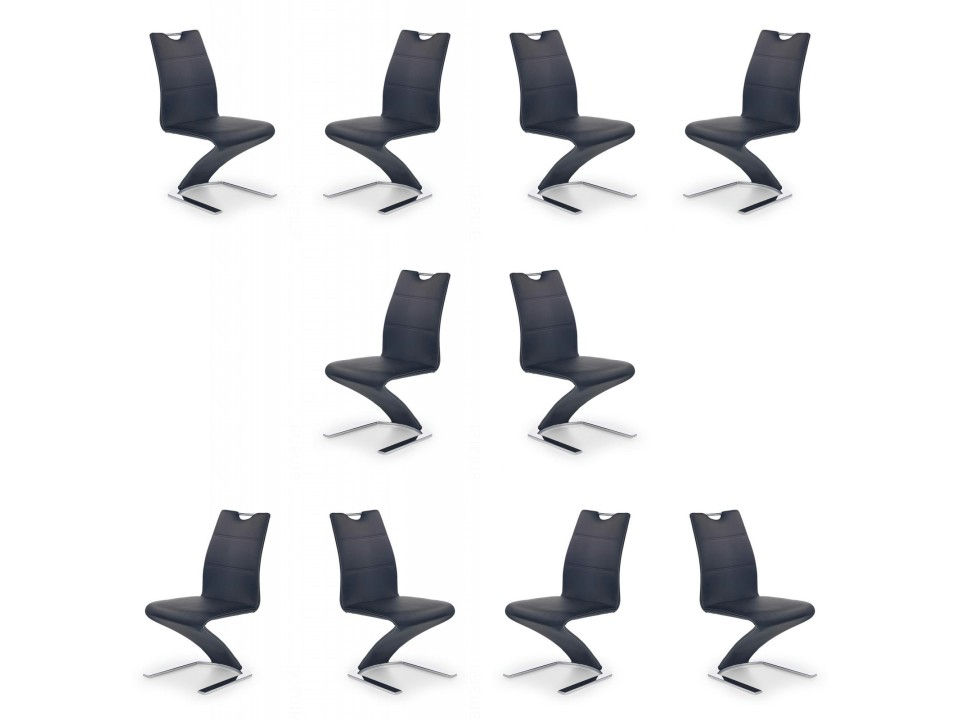 Dziesięć krzeseł czarnych - 4915