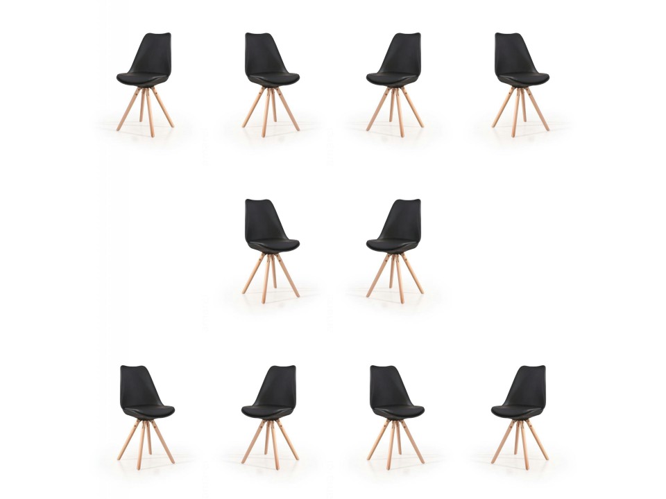 Dziesięć krzeseł czarnych - 8289