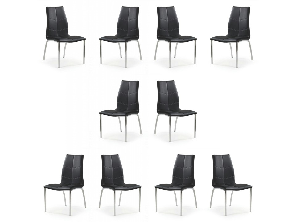 Dziesięć krzeseł czarnych - 5006
