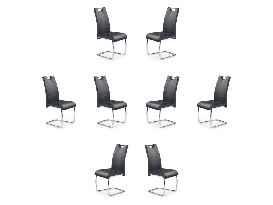Osiem krzeseł czarnych - 0091