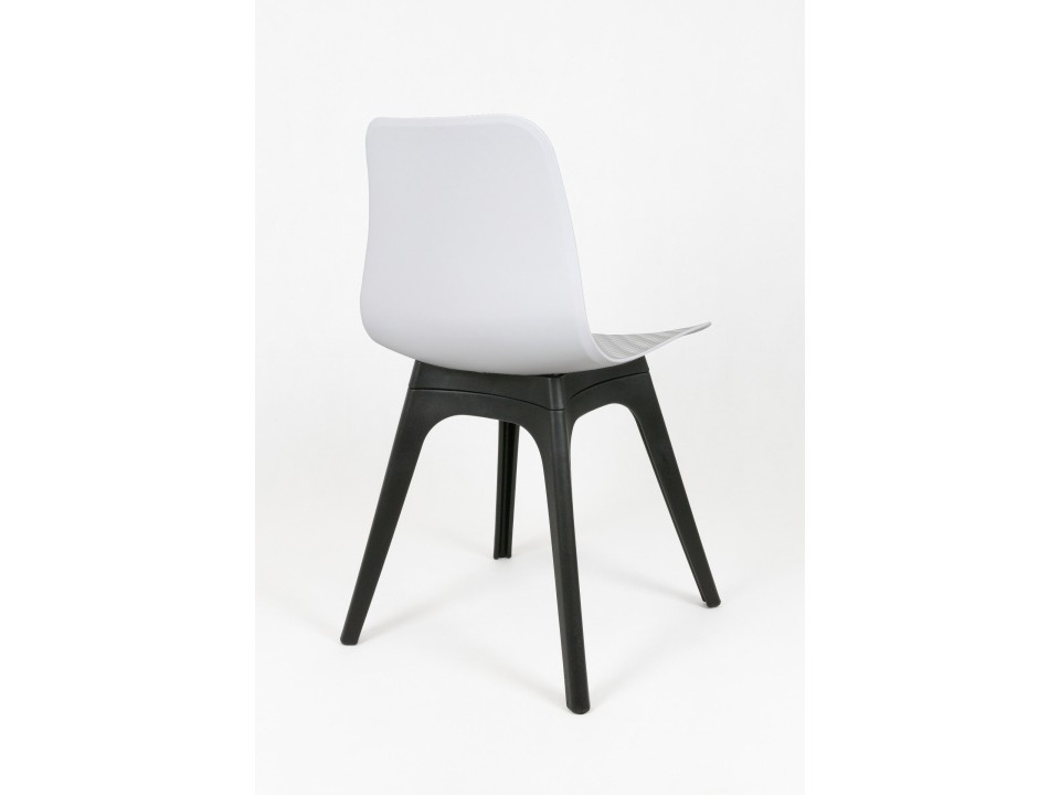 Sk Design Kr061 Białe Krzesło Polipropylenowe