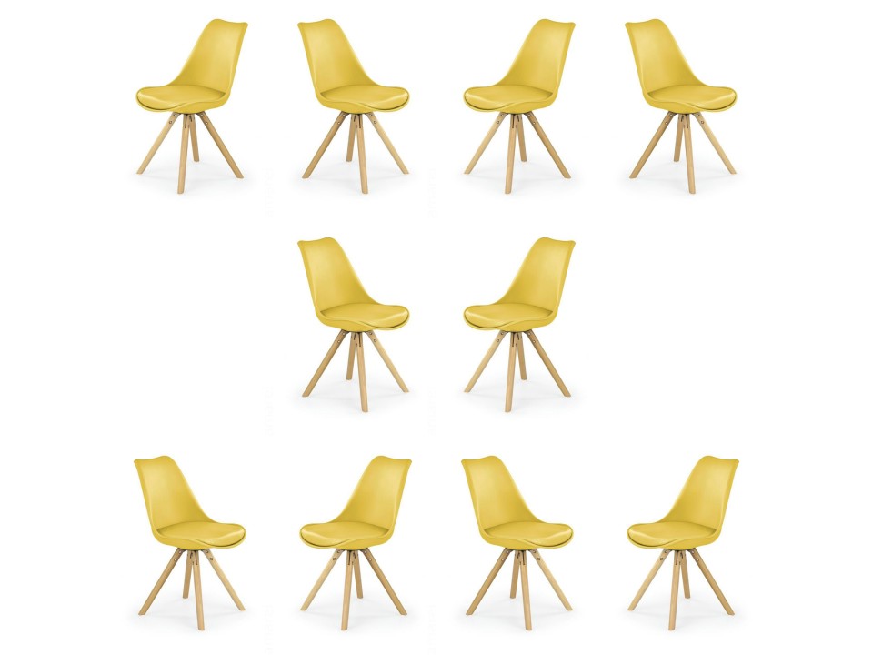Dziesięć krzeseł żółtych - 1418