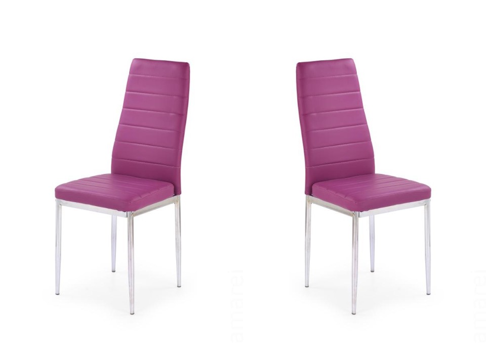Dwa krzesła fiolet - 6940