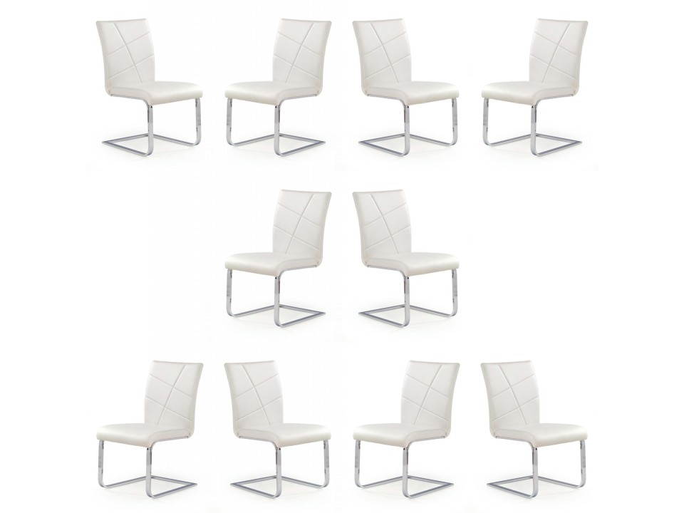 Dziesięć krzeseł białych - 4900