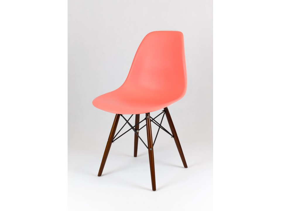 Sk Design Kr012 Różowe Krzesło Wenge