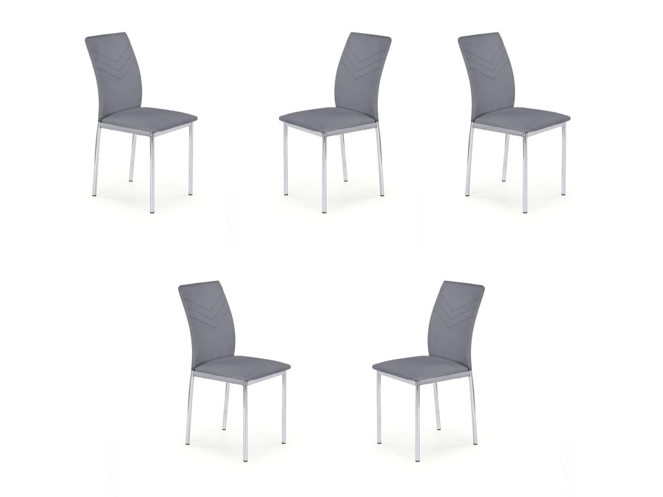 Pięć krzeseł popielatych - 2980