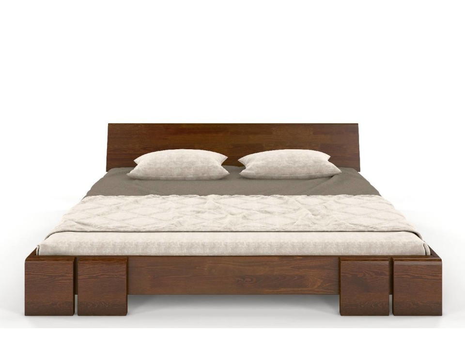Łóżko drewniane sosnowe Vestre Long - Skandica