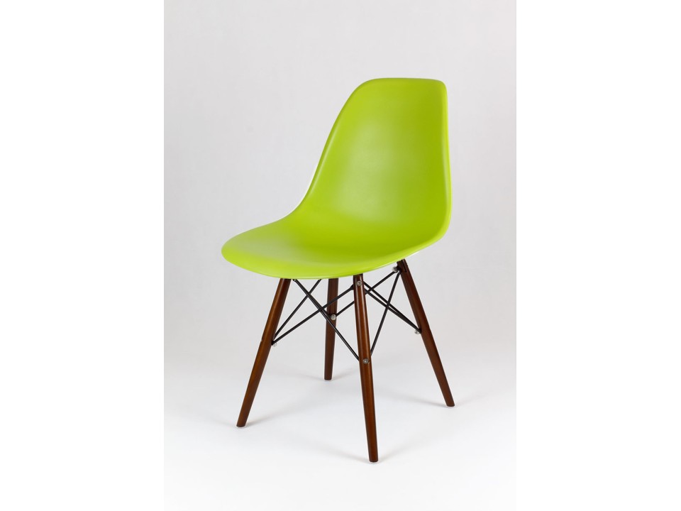 Sk Design Kr012 Seledynowe Krzesło Wenge