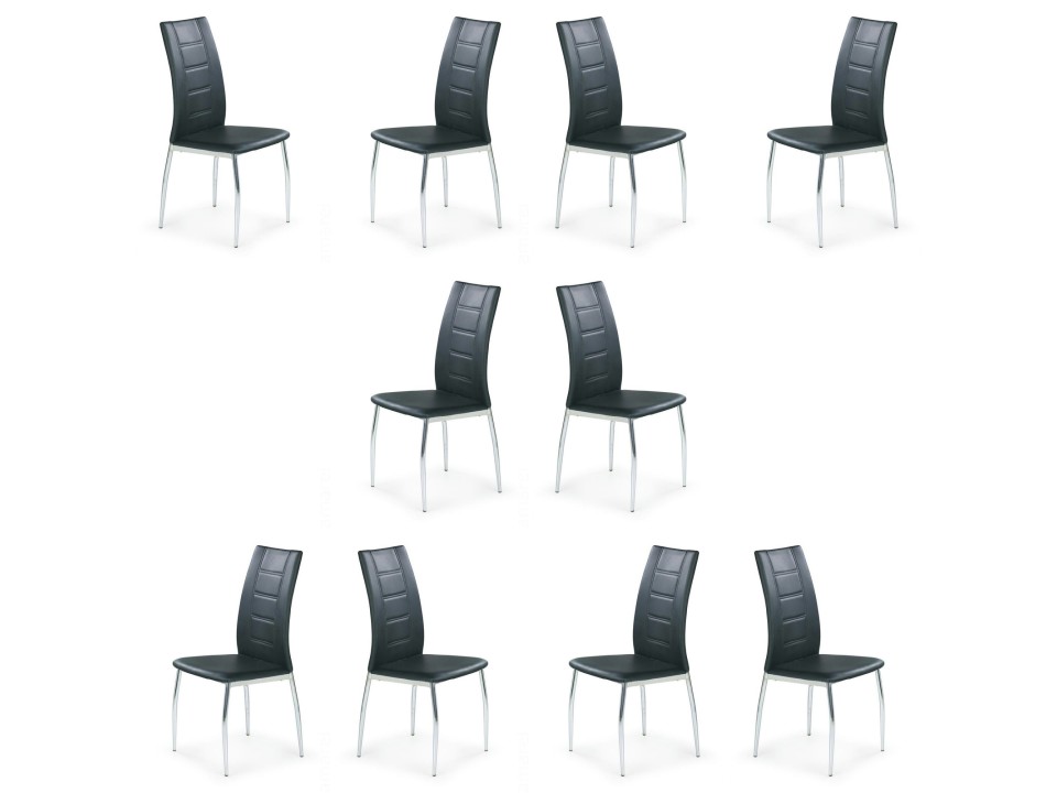 Dziesięć krzeseł czarnych - 6583