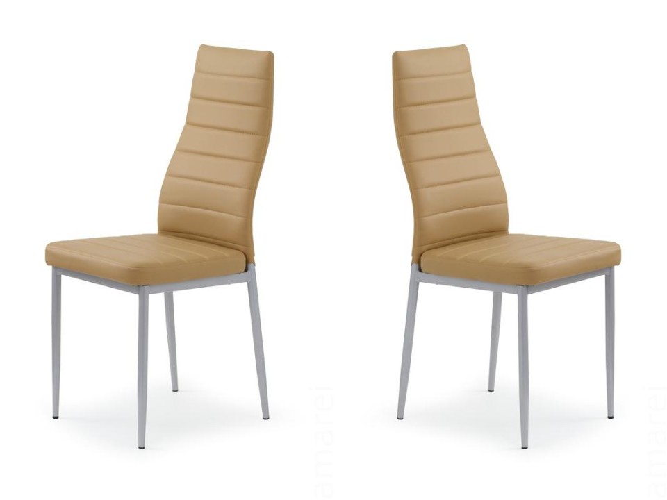 Dwa krzesła jasny brąz - 2014