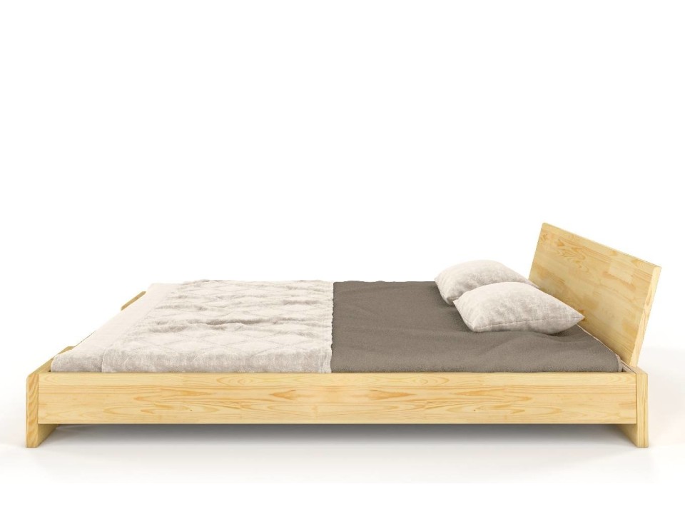 Łóżko drewniane sosnowe Vestre Niskie - Skandica