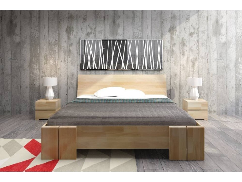 Łóżko drewniane bukowe VESTRE Maxi & Long 90x220 - Skandica