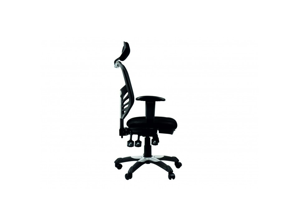 Fotel biurowy Sprint czarny - SitPlus