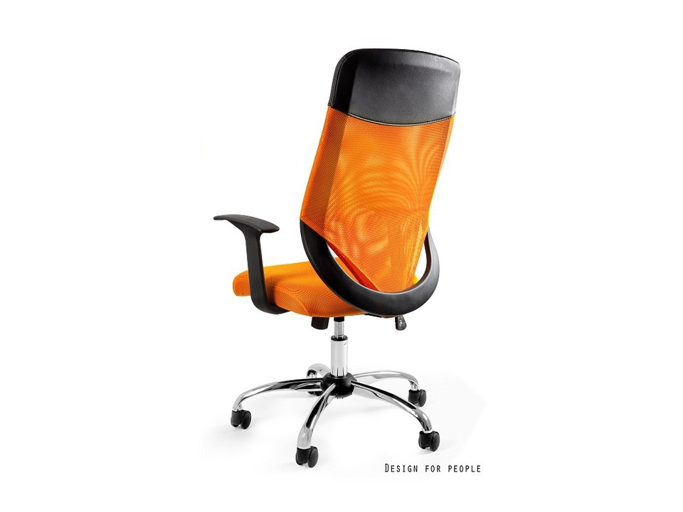Fotel Mobi Plus / pomarańczowy - Unique
