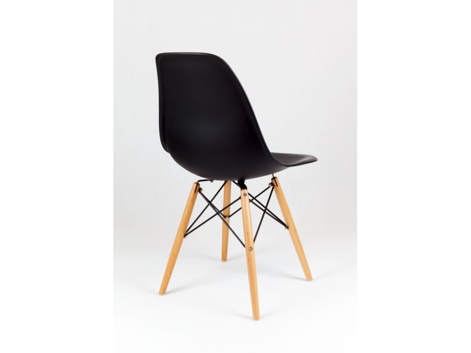 Sk Design Kr012 Czarne Krzesło Buk