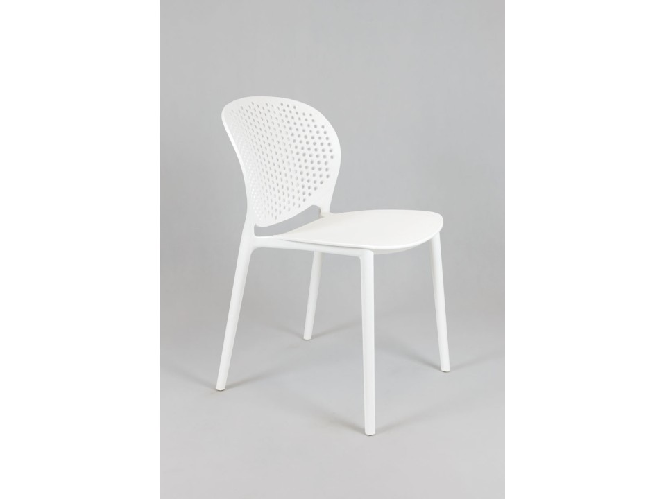 Sk Design Kr033 Białe Krzesło Polipropylenowe