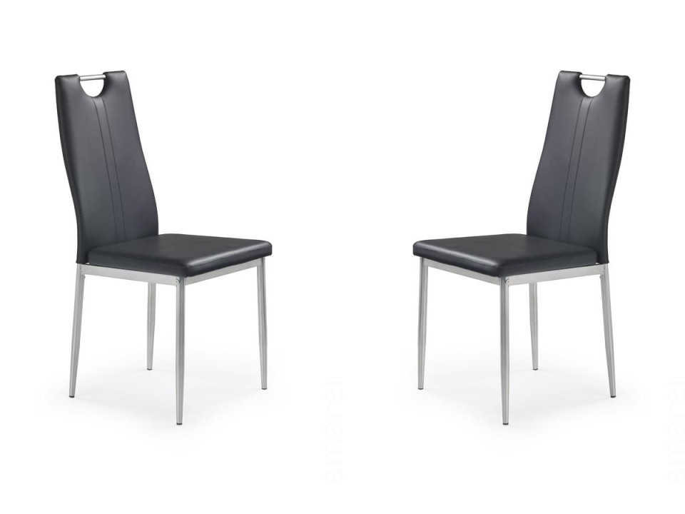 Dwa krzesła czarne - 8241