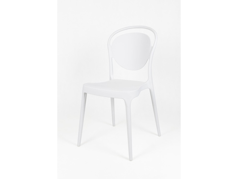 Sk Design Kr055 Białe Krzesło Polipropylenowe