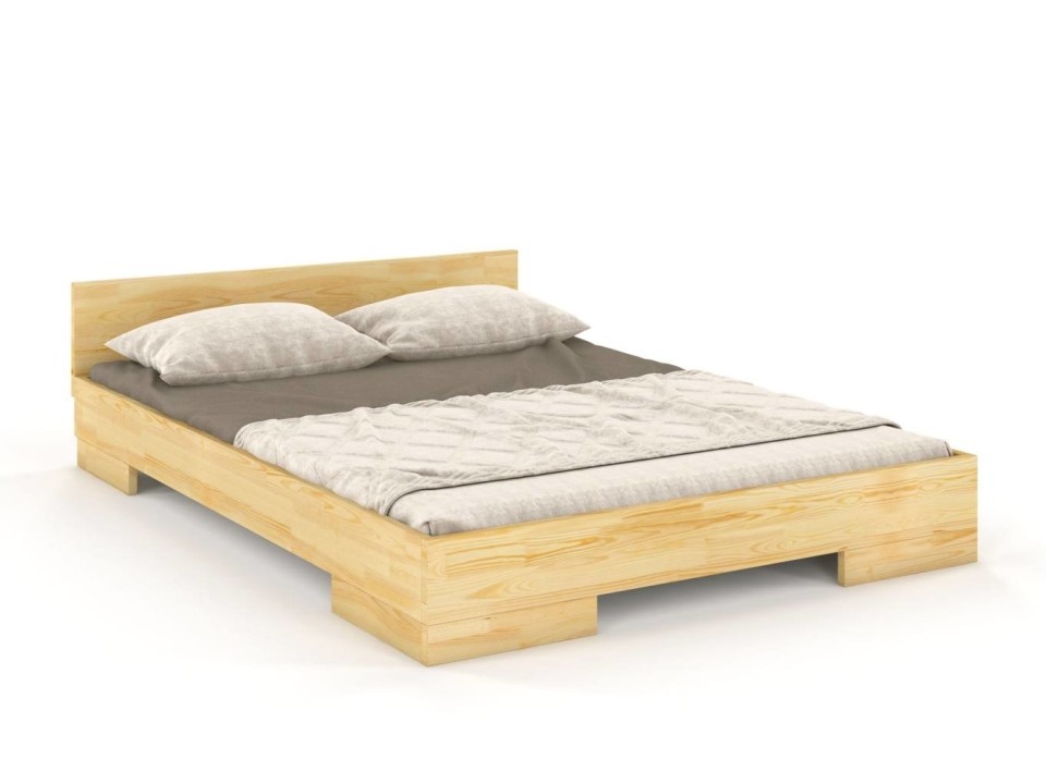 Łóżko drewniane sosnowe Spectrum Niskie - Skandica