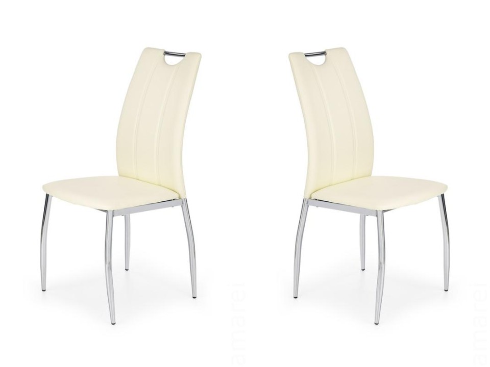 Dwa krzesła białe - 4793