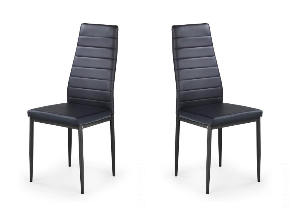 Dwa krzesła czarne - 6200