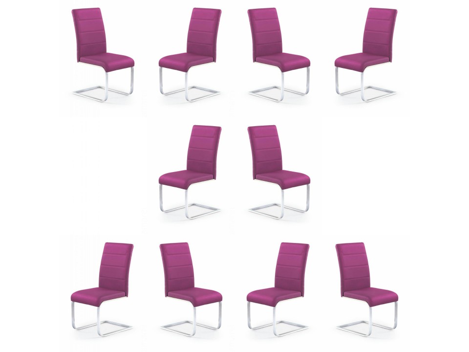 Dziesięć krzeseł fioletowych - 4795