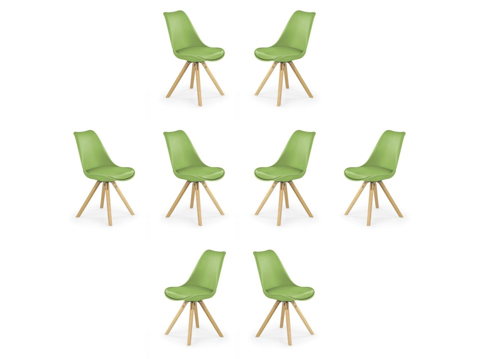 Osiem krzeseł zielonych - 1425