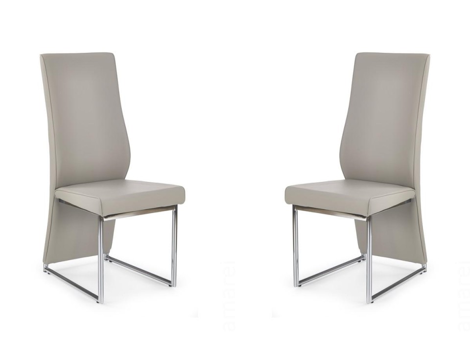 Dwa krzesła cappuccino - 0411