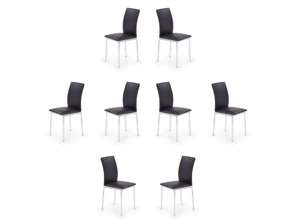 Osiem krzeseł czarnych - 6712