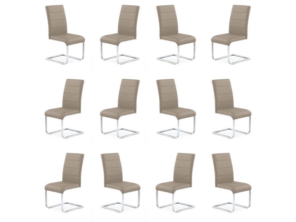Dwanaście krzeseł cappucino - 1098