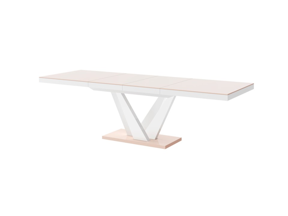 Stół rozkładany VEGAS 160-256 cm Cappucino