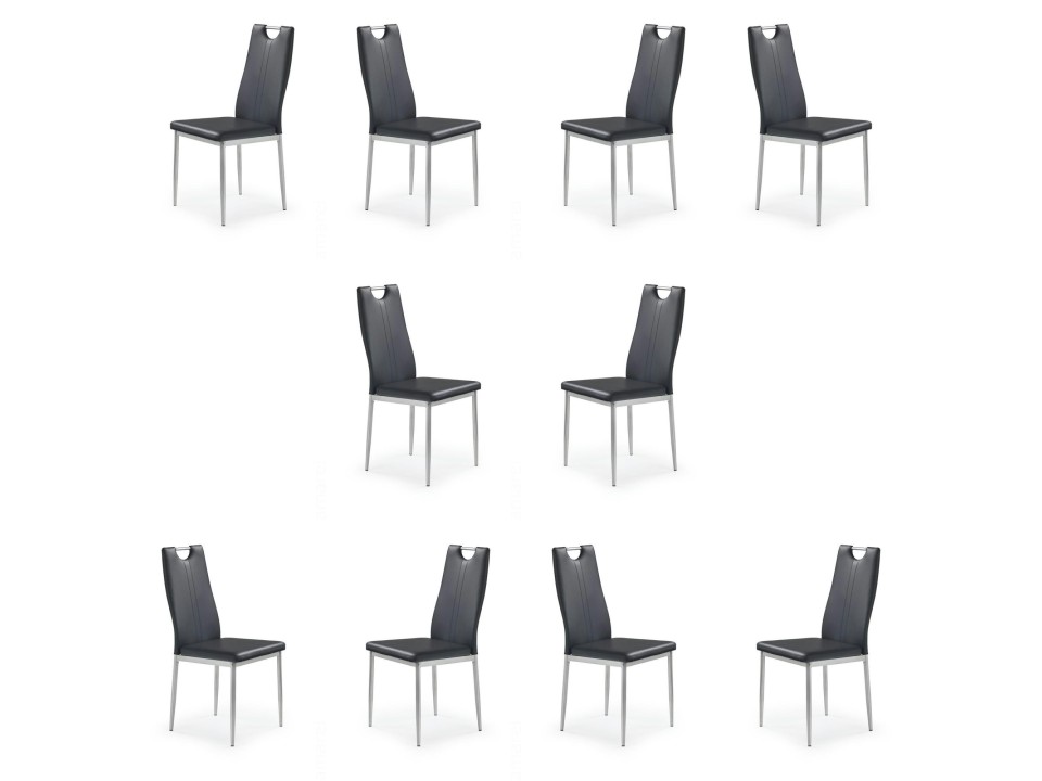 Dziesięć krzeseł czarnych - 8241