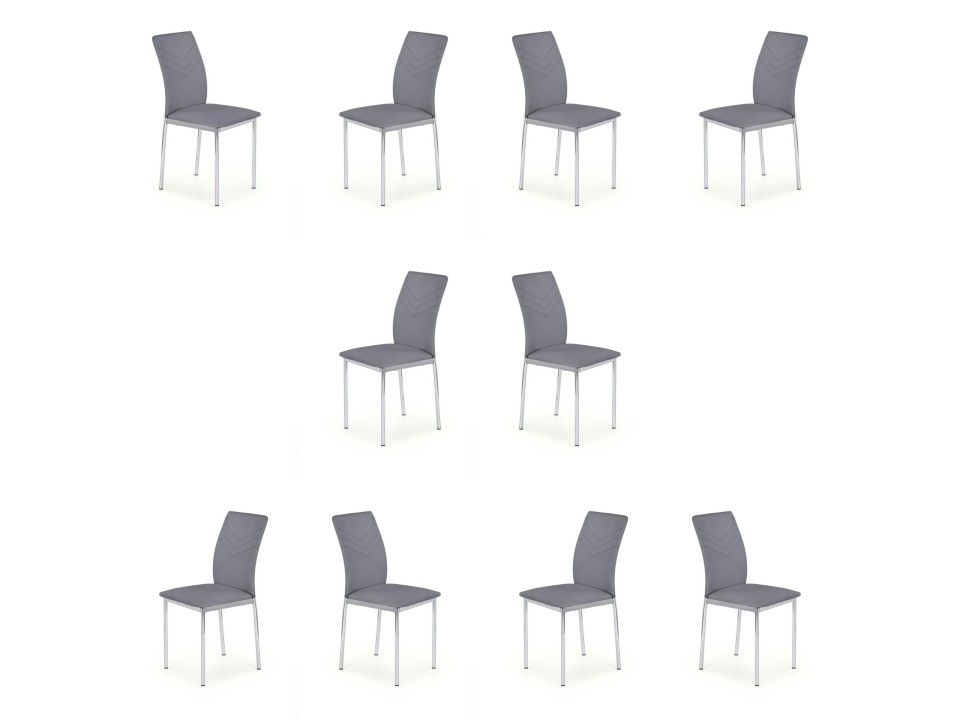 Dziesięć krzeseł popielatych - 2980