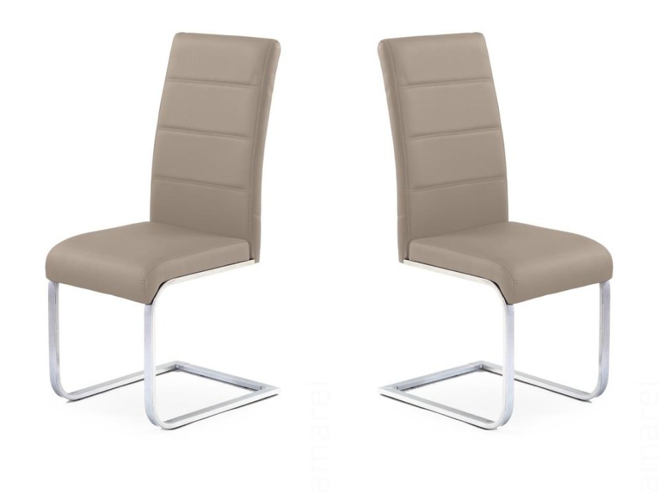 Dwa krzesła cappucino - 1098