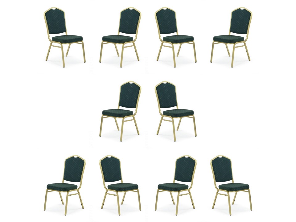 Dziesięć krzeseł zielonych - 5312