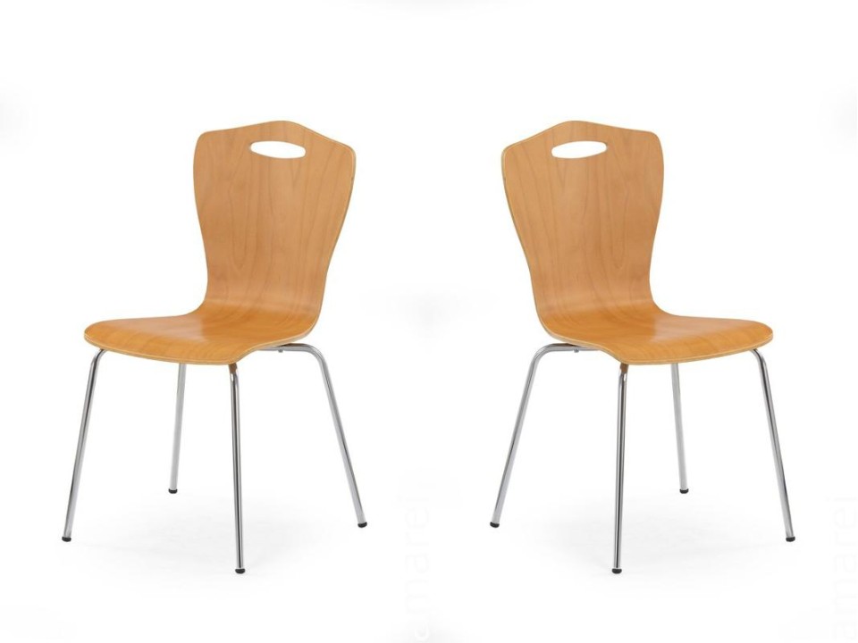 Dwa krzesła olcha - 7594