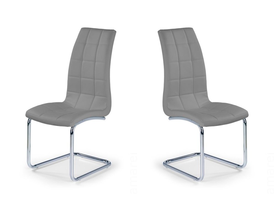 Dwa krzesła popielate - 2576