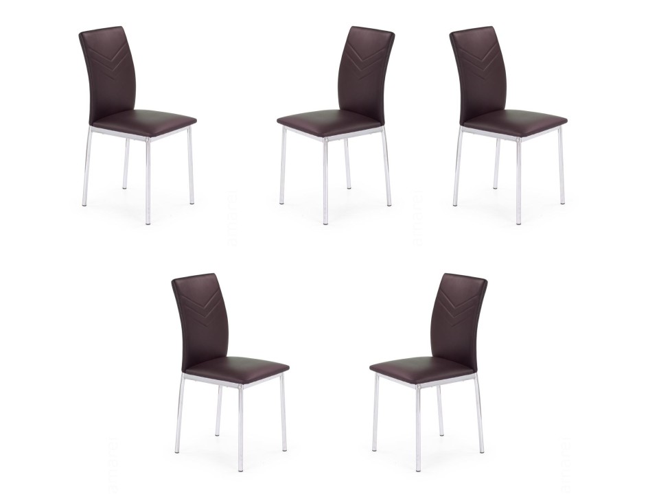 Pięć krzeseł brązowych - 1180