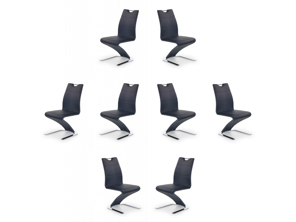 Osiem krzeseł czarnych - 4915