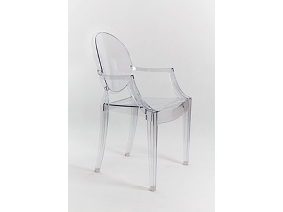Sk Design Kr001 Transparentne Krzesło Ghost