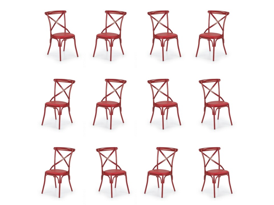 Dwanaście krzeseł czerwonych - 0480