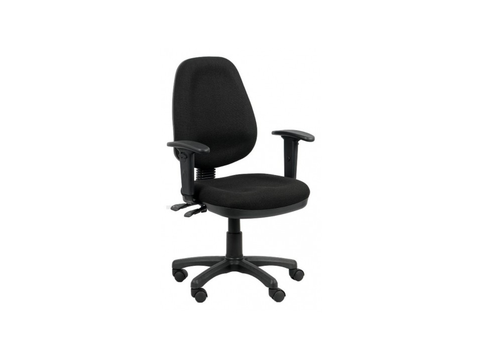 Fotel biurowy Zipper czarny - SitPlus